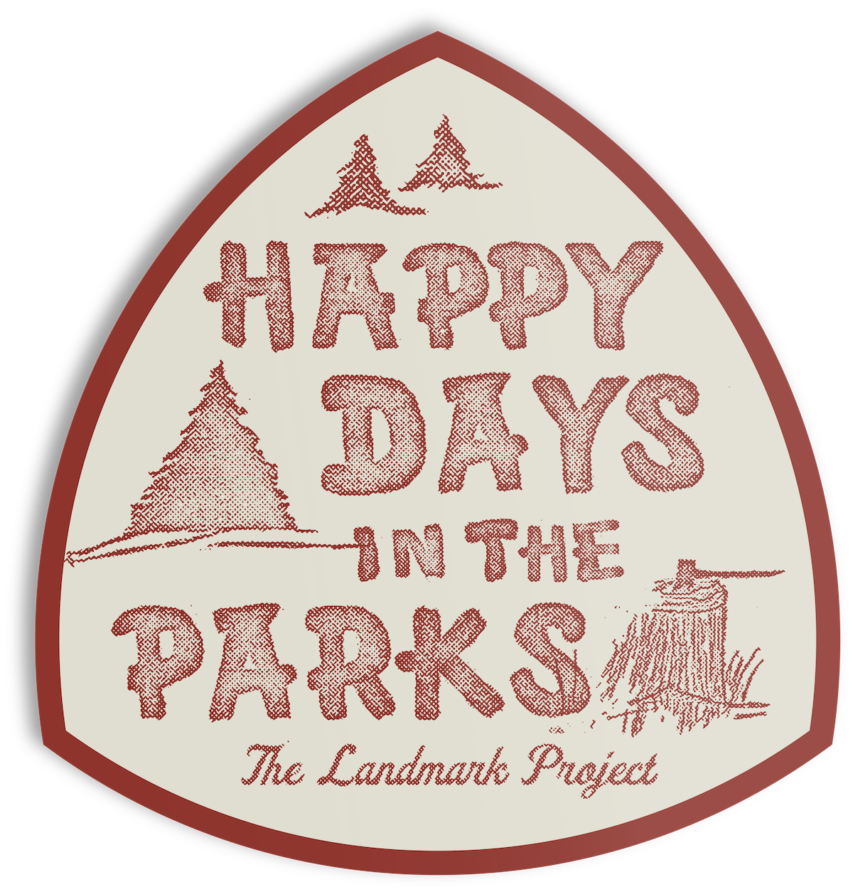 Happy Days Sticker - Adult & Kids T-Shirts, Sweatshirts & Hoodies apparel design preview 1