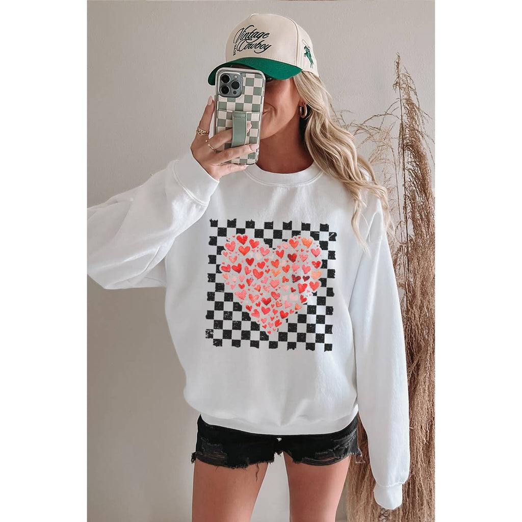 Heart Valentine Graphic - Adult & Kids T-Shirts, Sweatshirts & Hoodies apparel design preview 1