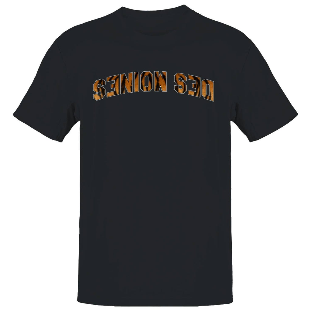 Des Moines Seniors Tiger Print Arc Men's - Adult & Kids T-Shirts, Sweatshirts & Hoodies apparel design preview 1