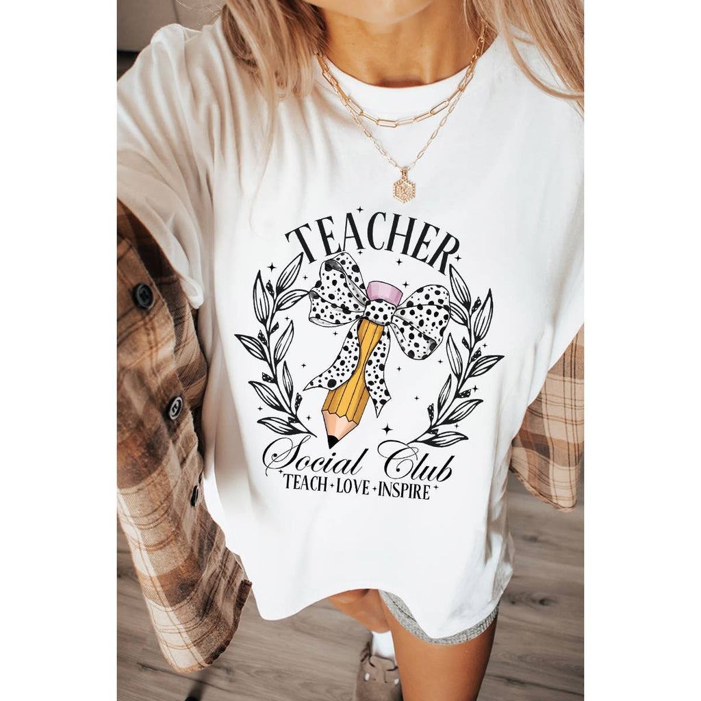Teacher Vintage Graphic Oversized - Adult & Kids T-Shirts, Sweatshirts & Hoodies apparel design preview 1