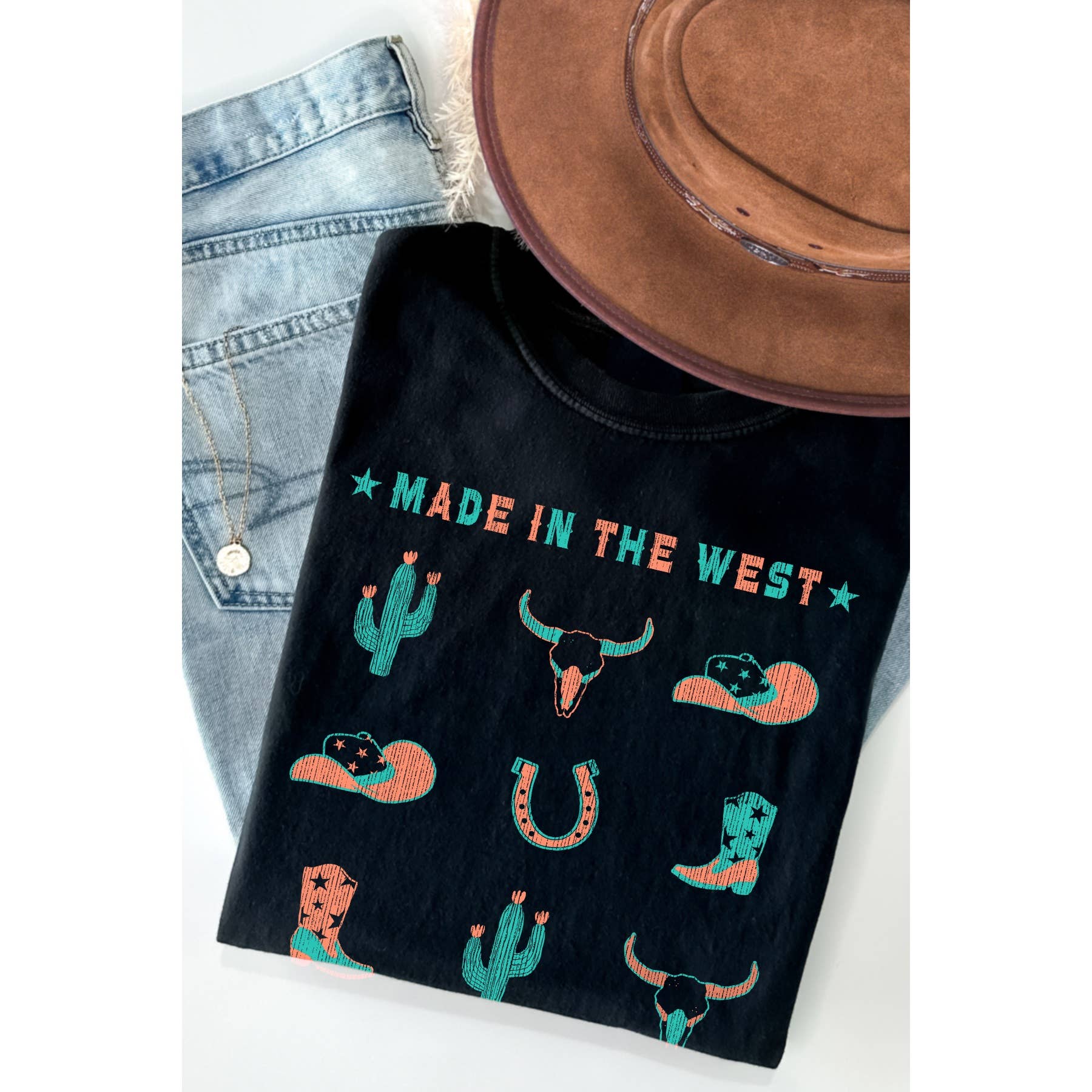 Made in the West - Adult & Kids T-Shirts, Sweatshirts & Hoodies apparel design preview 1