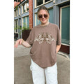 Twin Leopard Vintage Graphic Oversized - Adult & Kids T-Shirts, Sweatshirts & Hoodies apparel design preview 1