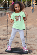 Sammie Squatch Spike" (Mint Green) - Adult & Kids T-Shirts, Sweatshirts & Hoodies apparel design preview 1