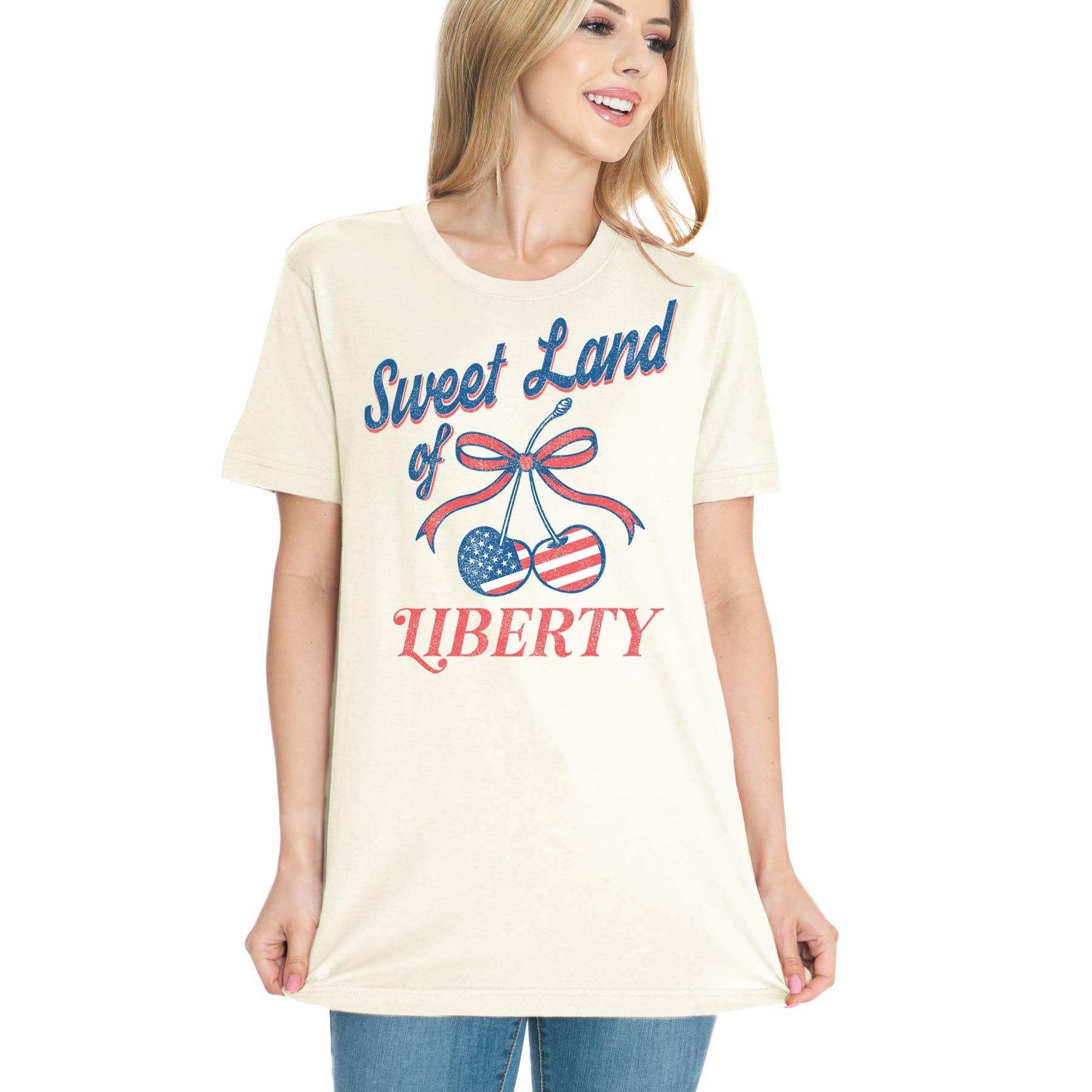 Sweet Land Liberty America - Adult & Kids T-Shirts, Sweatshirts & Hoodies apparel design preview 1
