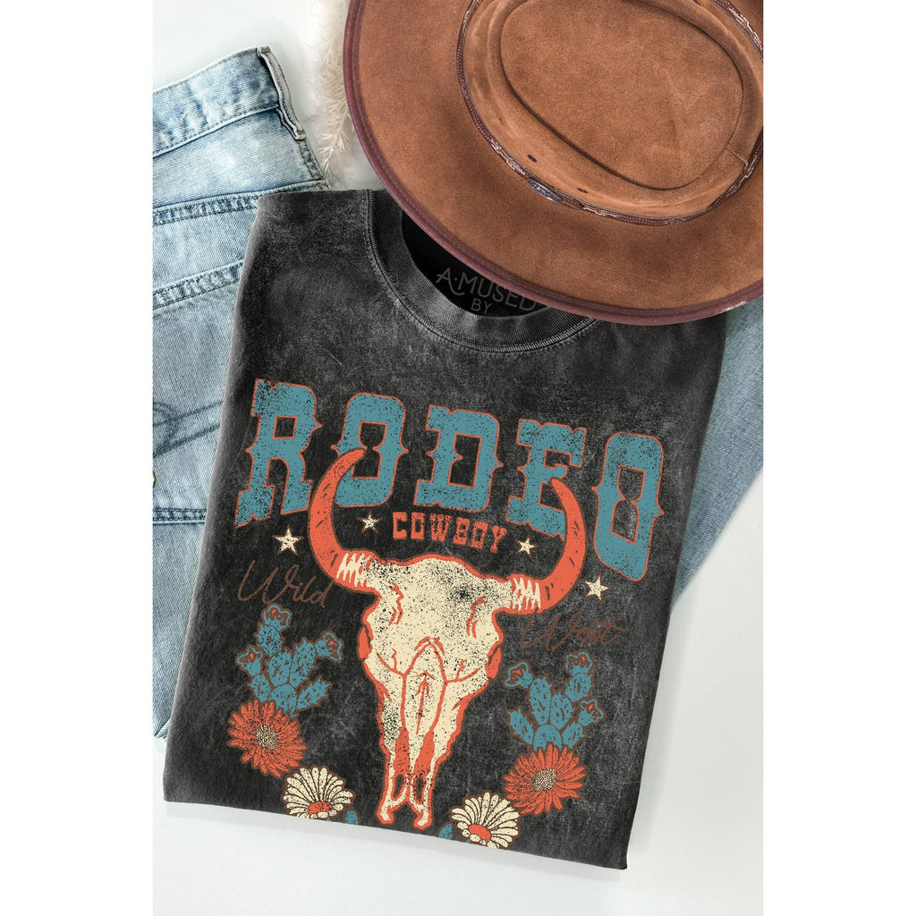 Rodeo Mineral Wash - Adult & Kids T-Shirts, Sweatshirts & Hoodies apparel design preview 1