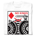 No Kings Playing Card Illustration - Adult & Kids T-Shirts, Sweatshirts & Hoodies apparel design preview 1