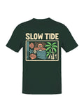 Slow Tide Beach Vibe Art Men's - Adult & Kids T-Shirts, Sweatshirts & Hoodies apparel design preview 1
