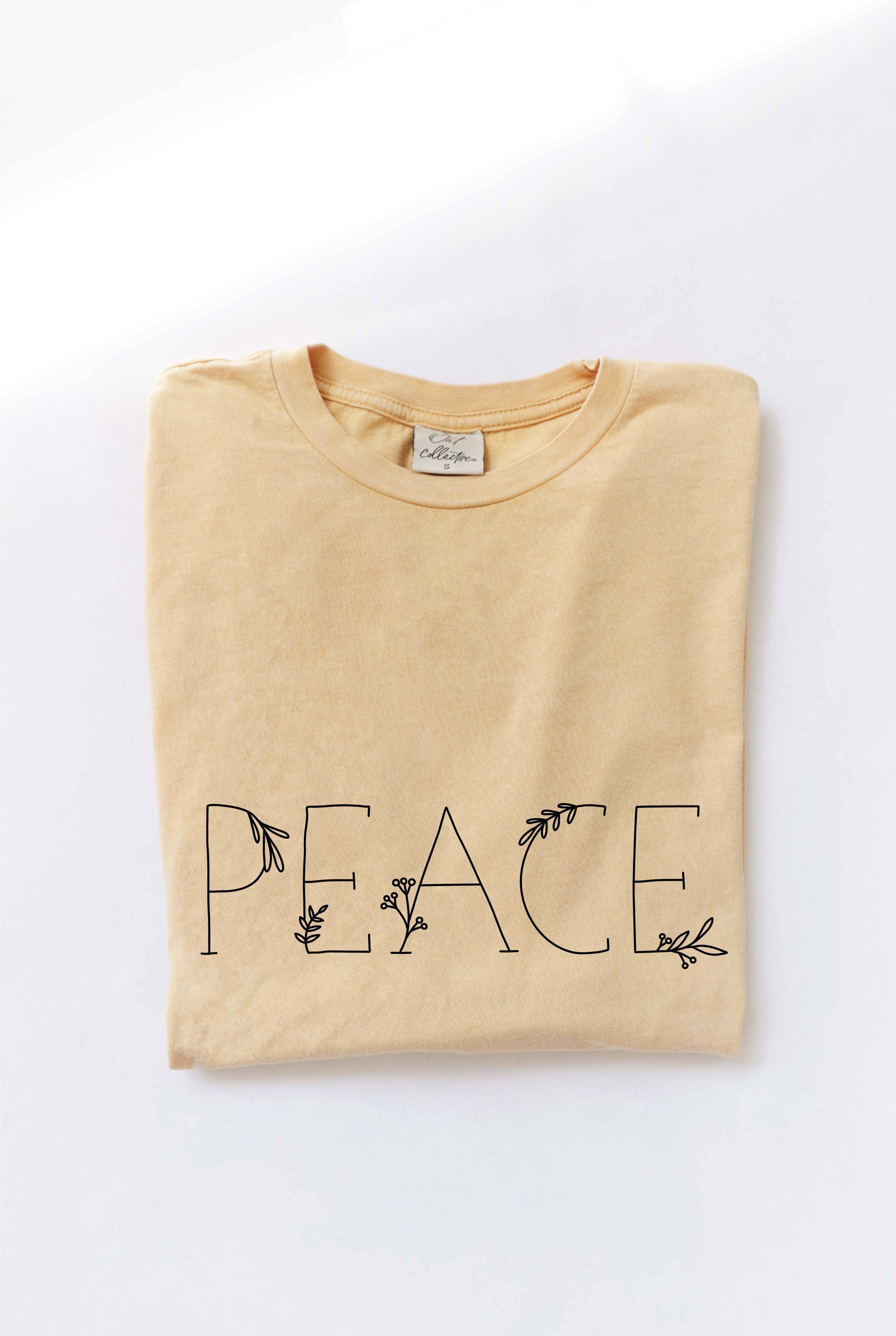 Peace Mineral Washed Graphic Top - Adult & Kids T-Shirts, Sweatshirts & Hoodies apparel design preview 1