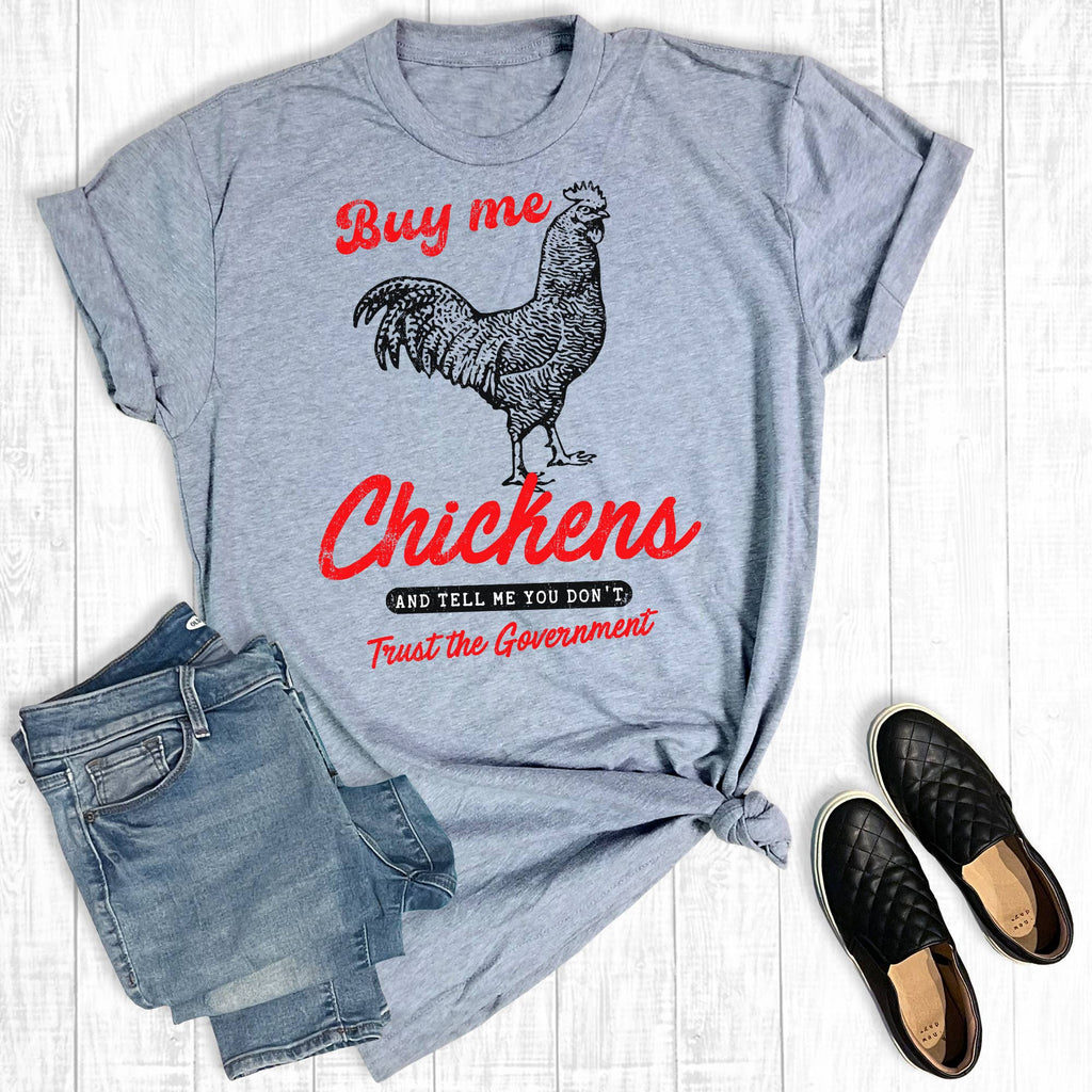 Western Funny Buy Me Chickens Graphic - Adult & Kids T-Shirts, Sweatshirts & Hoodies apparel design preview 1