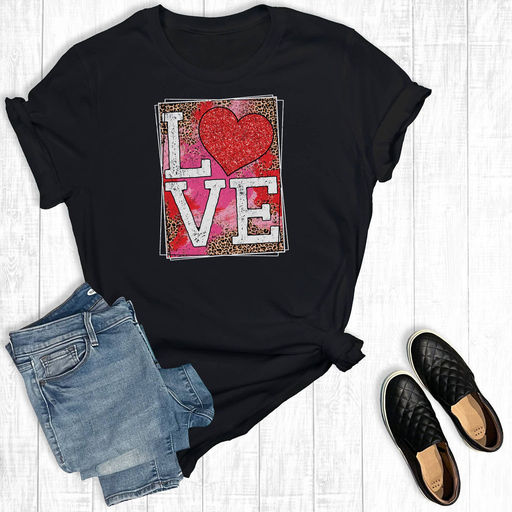 Leopard Love Box - Adult & Kids T-Shirts, Sweatshirts & Hoodies apparel design preview 1