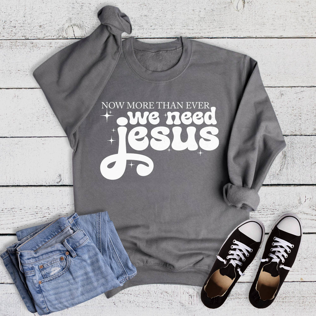 Faith We Need Jesus - Adult & Kids T-Shirts, Sweatshirts & Hoodies apparel design preview 1