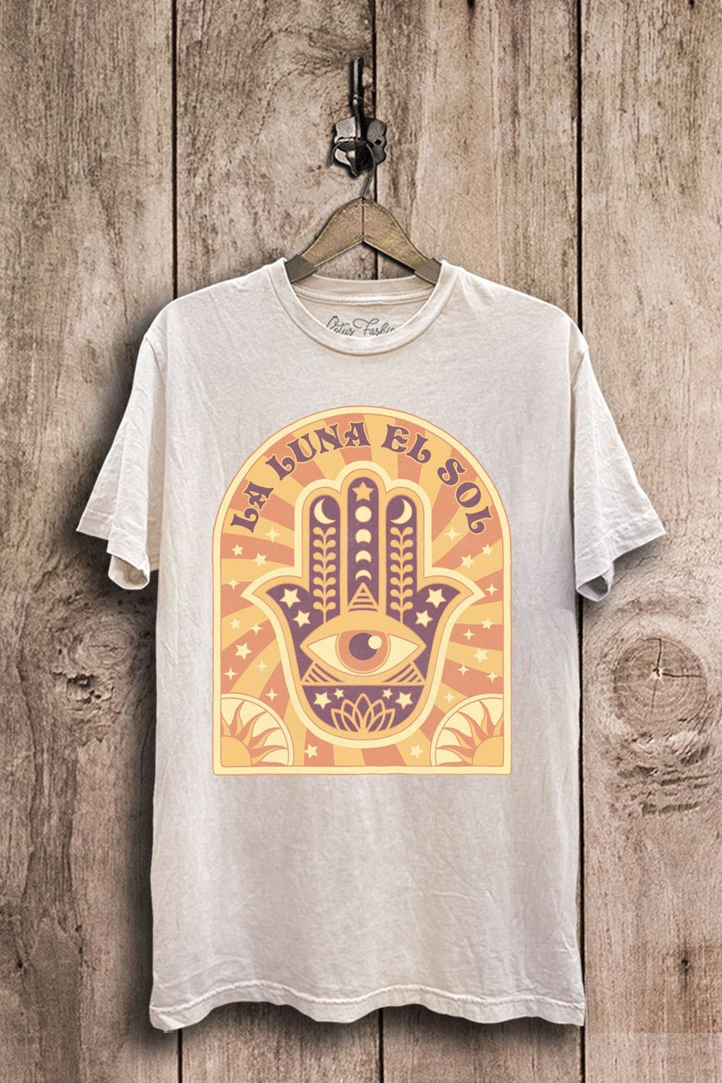 La Luna El Sol Hamsa Graphic Top - Adult & Kids T-Shirts, Sweatshirts & Hoodies apparel design preview 1