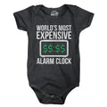 Worlds Most Expensive Alarm Clock Baby Bodysuit - Adult & Kids T-Shirts, Sweatshirts & Hoodies apparel design preview 1