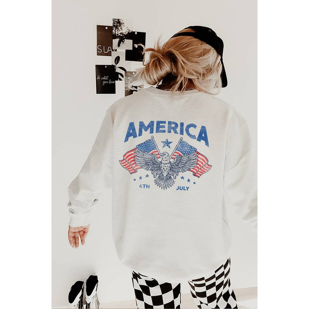 America Vintage Graphic - Adult & Kids T-Shirts, Sweatshirts & Hoodies apparel design preview 1