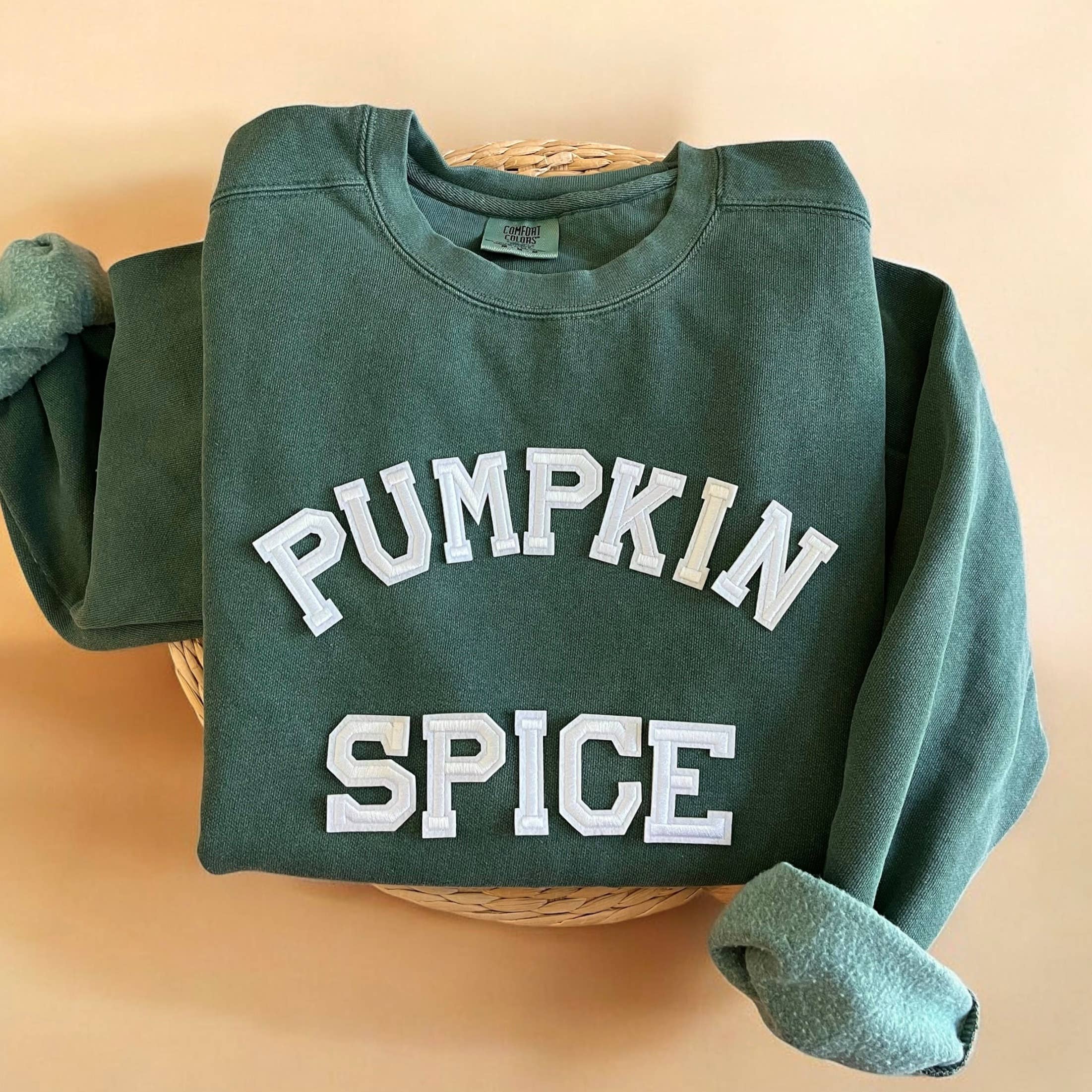 Comfort Colors® Pumpkin Spice Fall - Adult & Kids T-Shirts, Sweatshirts & Hoodies apparel design preview 1