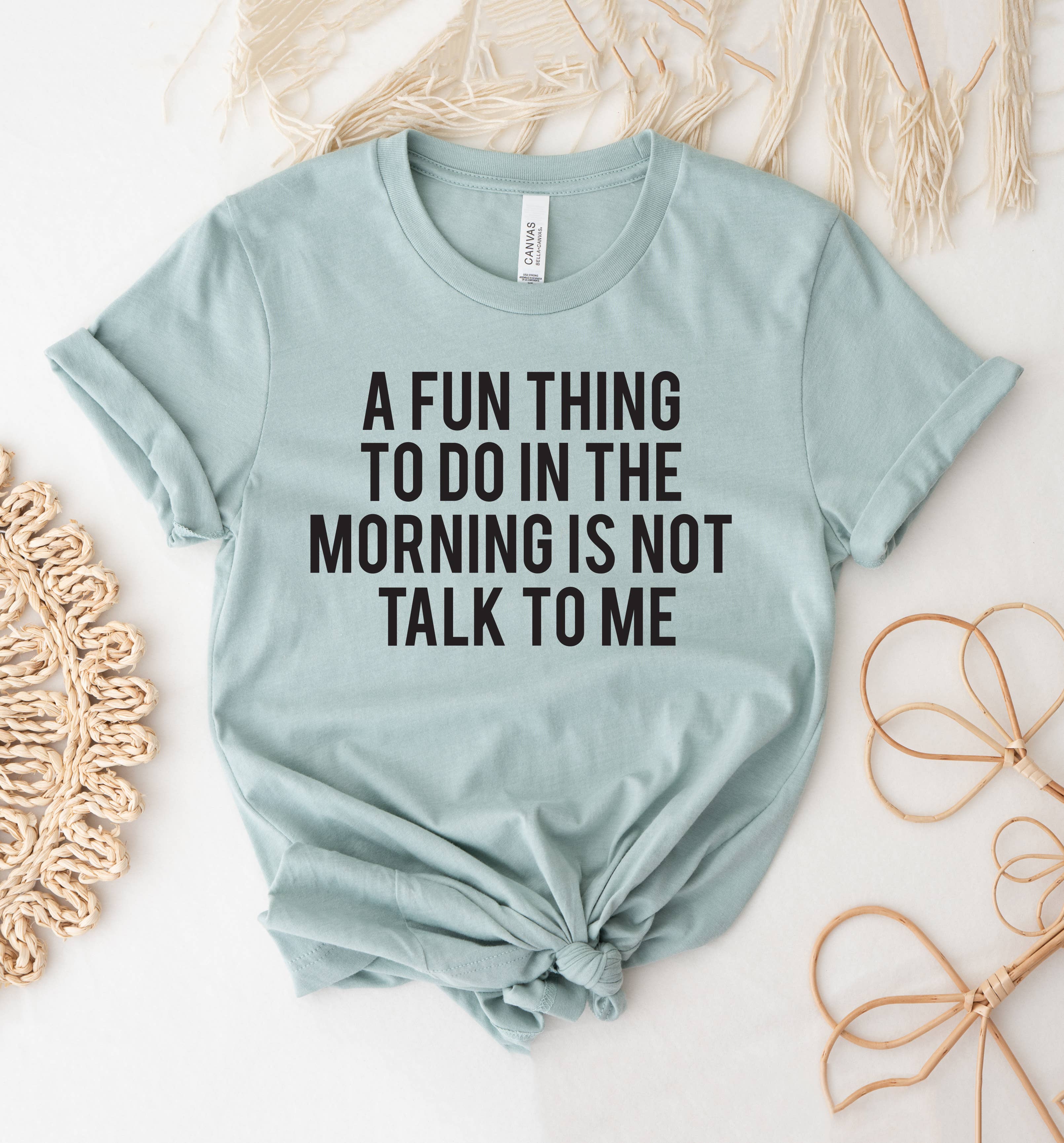 A Fun Thing To Do in the Morning - Adult & Kids T-Shirts, Sweatshirts & Hoodies apparel design preview 1