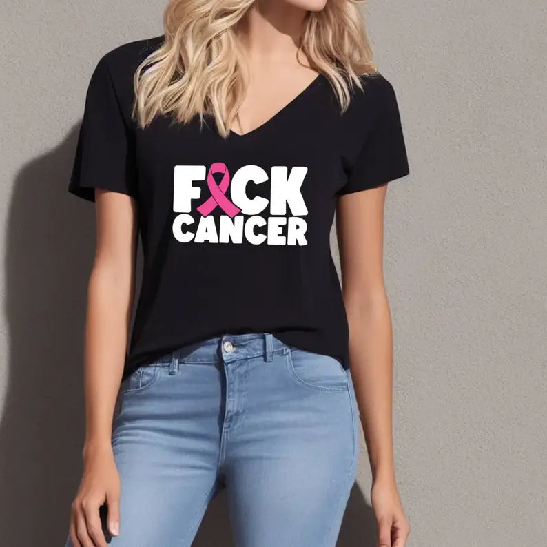 Fuck Cancer Survivor Gift, Awareness - Adult & Kids T-Shirts, Sweatshirts & Hoodies apparel design preview 1