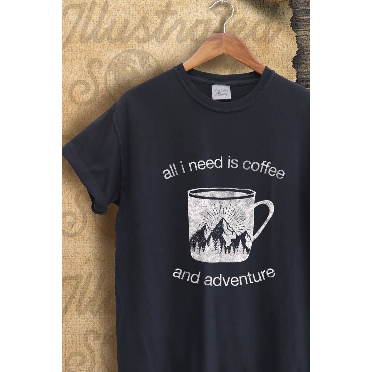 Coffee Vintage Graphic - Adult & Kids T-Shirts, Sweatshirts & Hoodies apparel design preview 1
