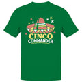 Cinco Sombrero Fiesta Commander Men's - Adult & Kids T-Shirts, Sweatshirts & Hoodies apparel design preview 1