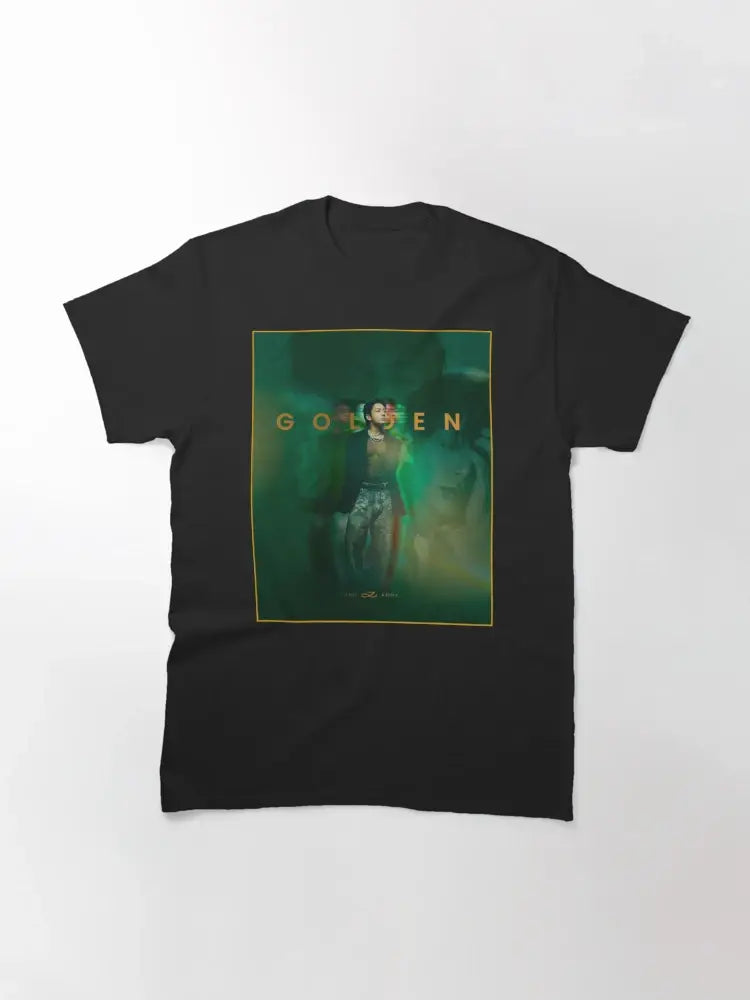 Luminous 'golden' Artist with Gilded Frame Design - Adult & Kids T-Shirts, Sweatshirts & Hoodies apparel design preview 1