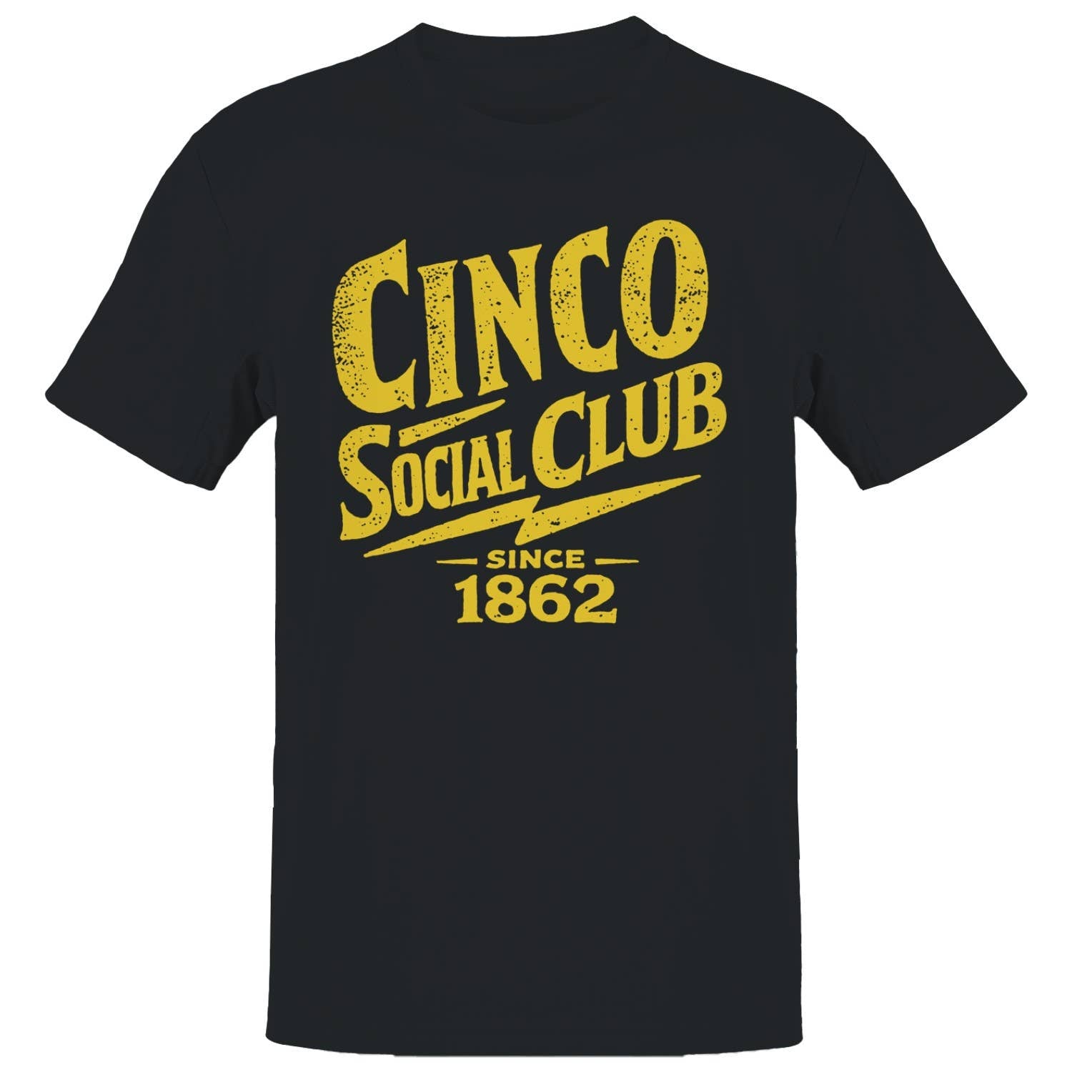 Retro Cinco Social Club 1862 Men's - Adult & Kids T-Shirts, Sweatshirts & Hoodies apparel design preview 1