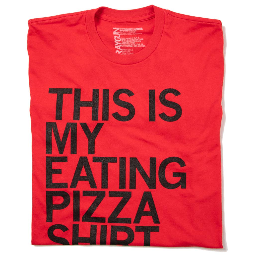 This Is My Eating Pizza - Adult & Kids T-Shirts, Sweatshirts & Hoodies apparel design preview 1
