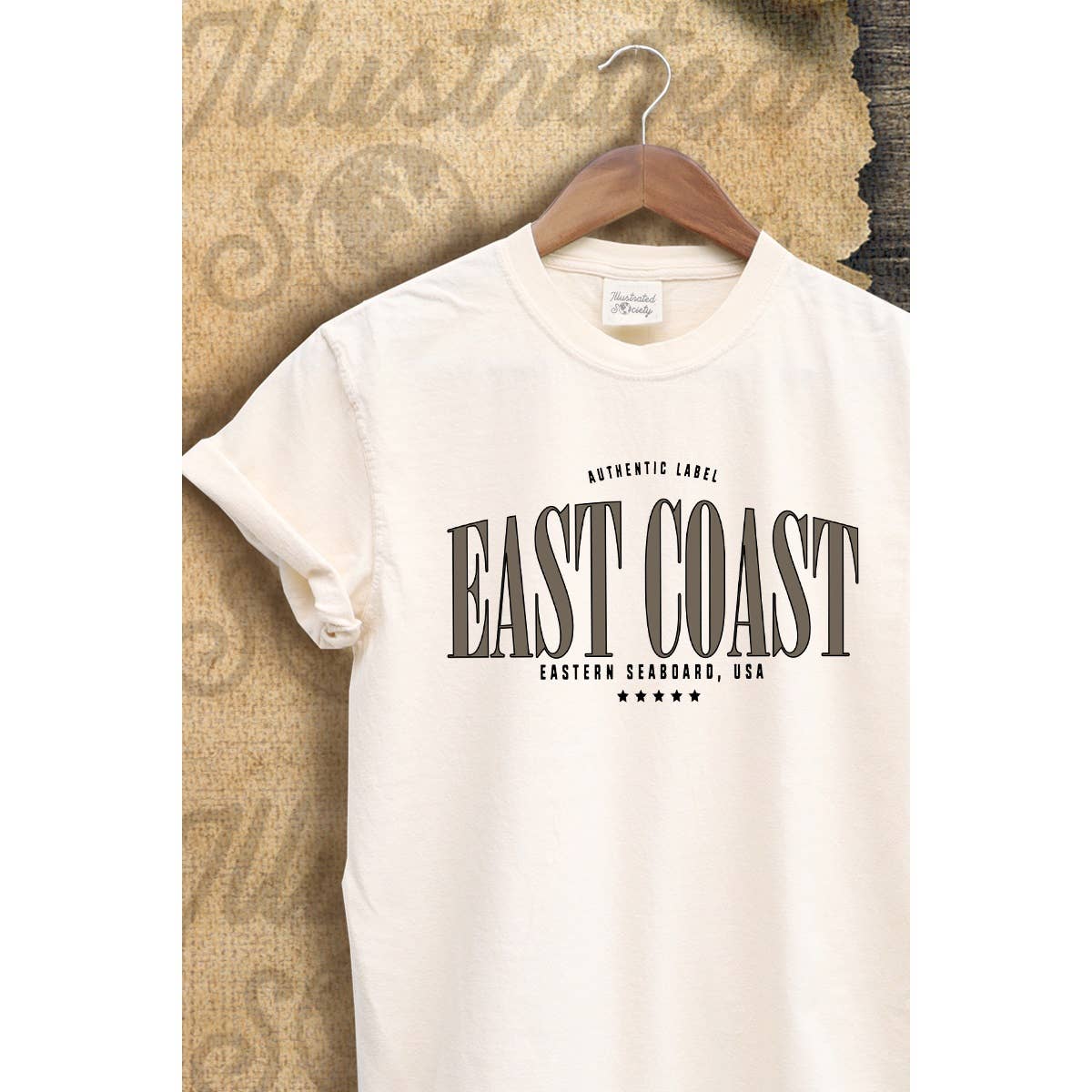 East Coast Vintage Graphic - Adult & Kids T-Shirts, Sweatshirts & Hoodies apparel design preview 1