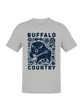 Buffalo Country Banjo Art Men's - Adult & Kids T-Shirts, Sweatshirts & Hoodies apparel design preview 1