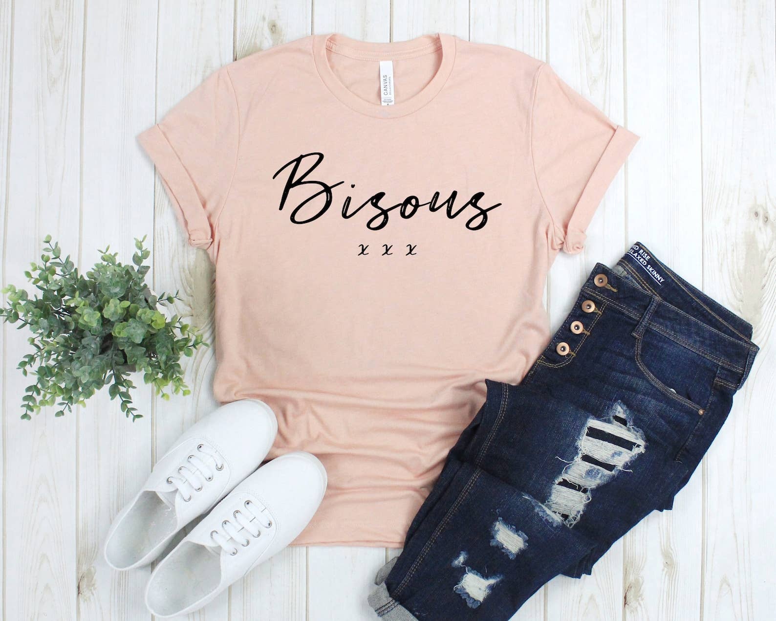 Bisous - Adult & Kids T-Shirts, Sweatshirts & Hoodies apparel design preview 1