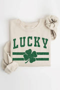 Lucky Clover Graphic Brushed - Adult & Kids T-Shirts, Sweatshirts & Hoodies apparel design preview 1