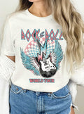 Rock and Roll World Tour Graphic - Adult & Kids T-Shirts, Sweatshirts & Hoodies apparel design preview 1