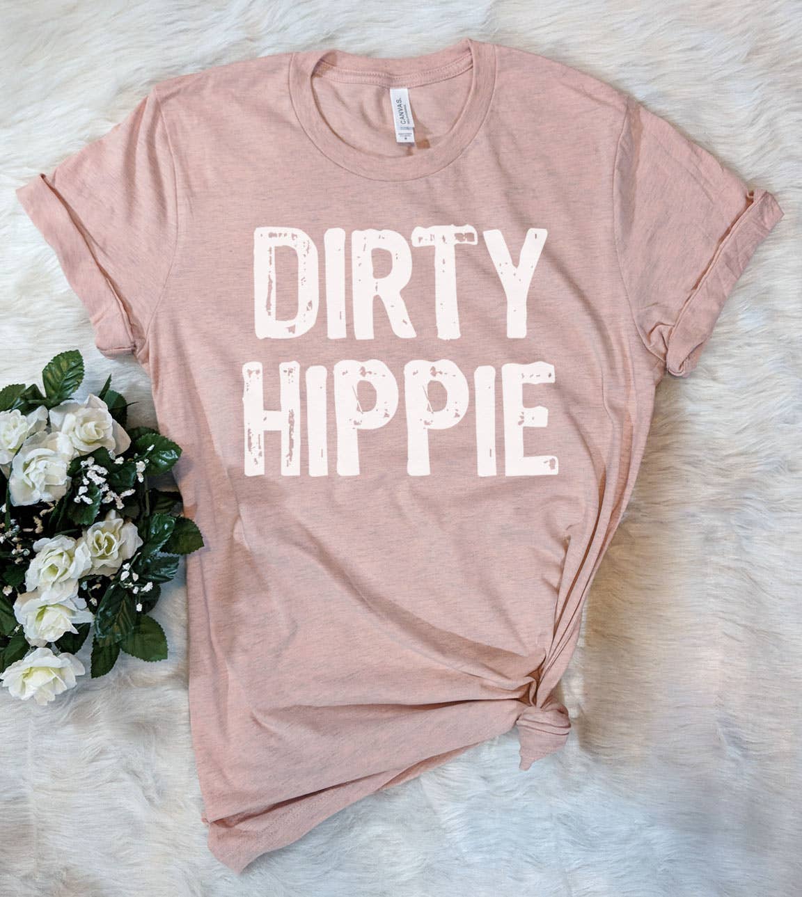 Dirty Hippie Funny Nerd Cute Silly Stoner - Adult & Kids T-Shirts, Sweatshirts & Hoodies apparel design preview 1