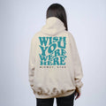 Customizable Wish You Were Here 5 Text Color Options - Adult & Kids T-Shirts, Sweatshirts & Hoodies apparel design preview 1