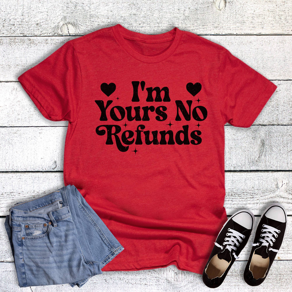 Valentine Funny I'm Yours Graphic - Adult & Kids T-Shirts, Sweatshirts & Hoodies apparel design preview 1