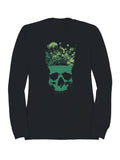 Floral Skull Crown Artwork Men's - Adult & Kids T-Shirts, Sweatshirts & Hoodies apparel design preview 1