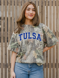 University of Tulsa Tu Hurricane Filled Gault Camo - Adult & Kids T-Shirts, Sweatshirts & Hoodies apparel design preview 1