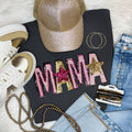 Mama Pink and Gold Sequin - Adult & Kids T-Shirts, Sweatshirts & Hoodies apparel design preview 1