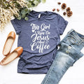 This Girl Runs On Jesus Coffee - Adult & Kids T-Shirts, Sweatshirts & Hoodies apparel design preview 1