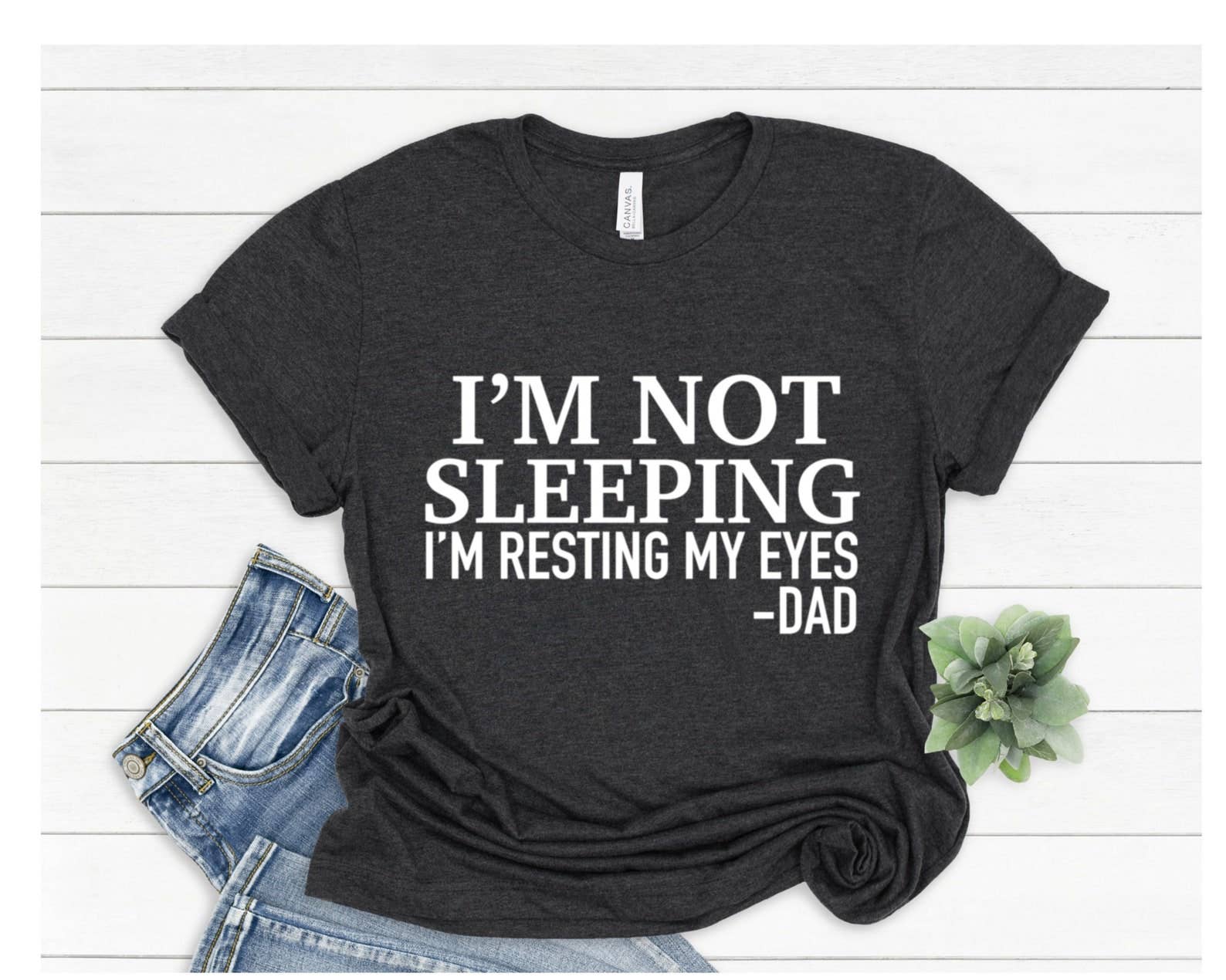 I'm Not Sleeping Resting My Eyes Dad - Adult & Kids T-Shirts, Sweatshirts & Hoodies apparel design preview 1