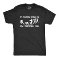 If Zombies Chase Us I'm Tripping You Men's - Adult & Kids T-Shirts, Sweatshirts & Hoodies apparel design preview 1