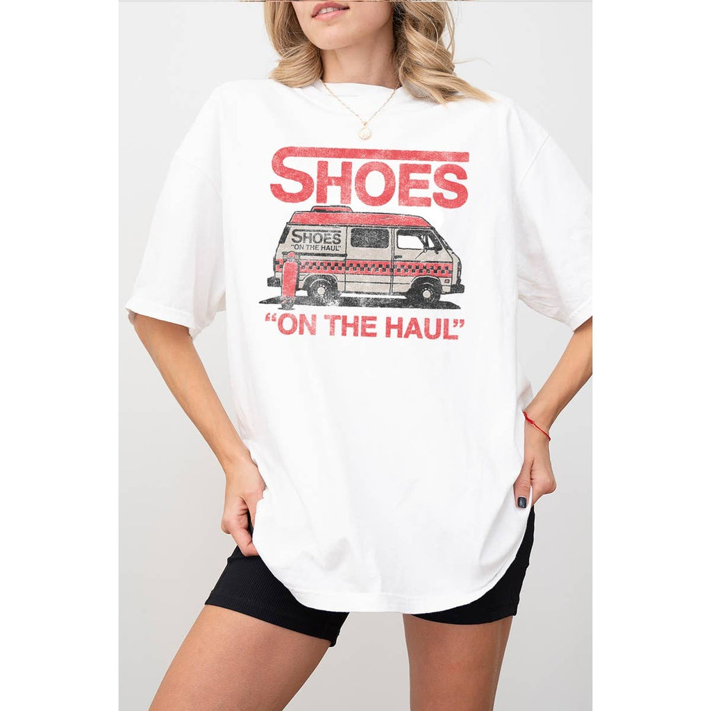 Shoes On the Haul Vintage Graphic Oversized - Adult & Kids T-Shirts, Sweatshirts & Hoodies apparel design preview 1