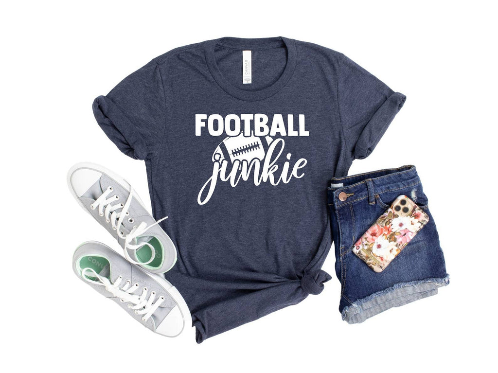 Football Junkie - Adult & Kids T-Shirts, Sweatshirts & Hoodies apparel design preview 1