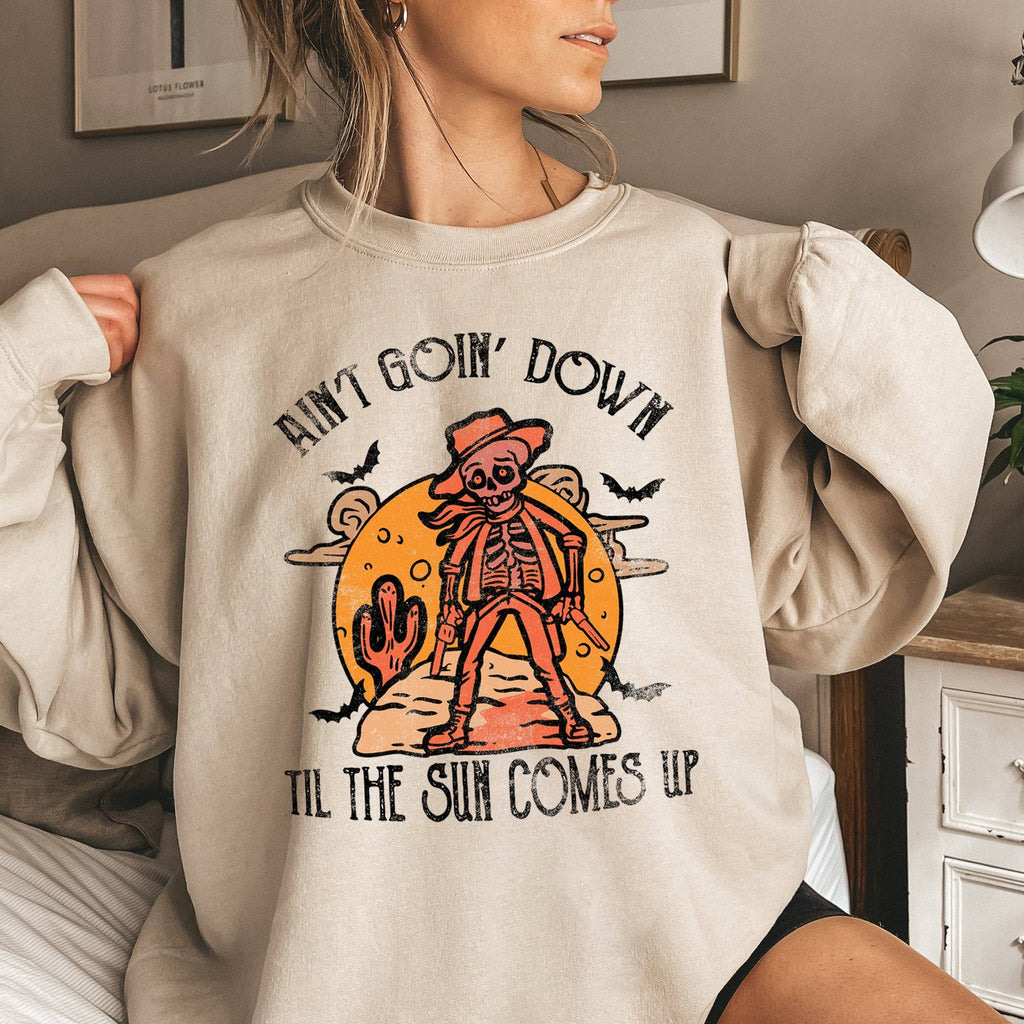 Ain't Going Down Halloween - Adult & Kids T-Shirts, Sweatshirts & Hoodies apparel design preview 1