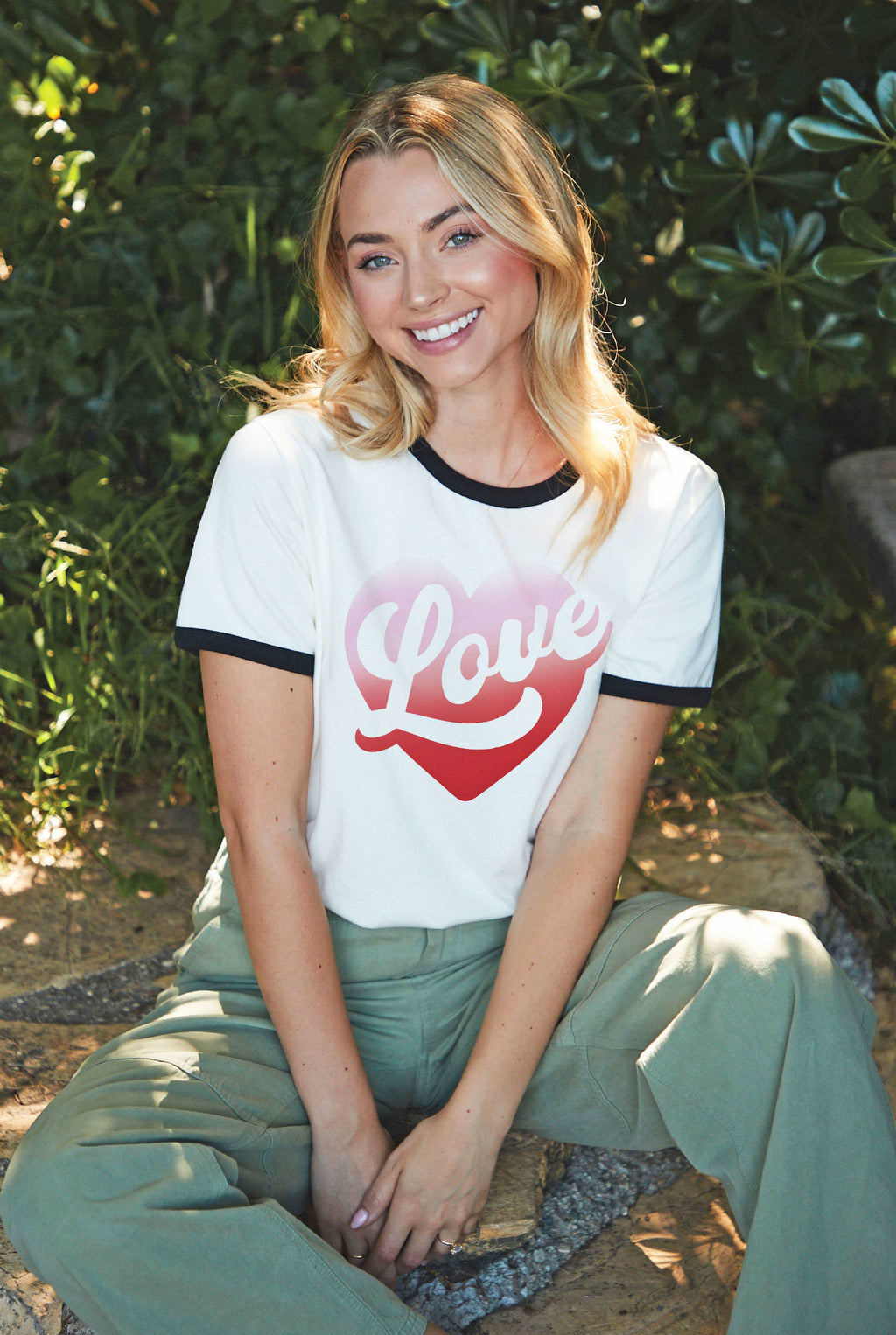 Love Ringer Graphic Top - Adult & Kids T-Shirts, Sweatshirts & Hoodies apparel design preview 1
