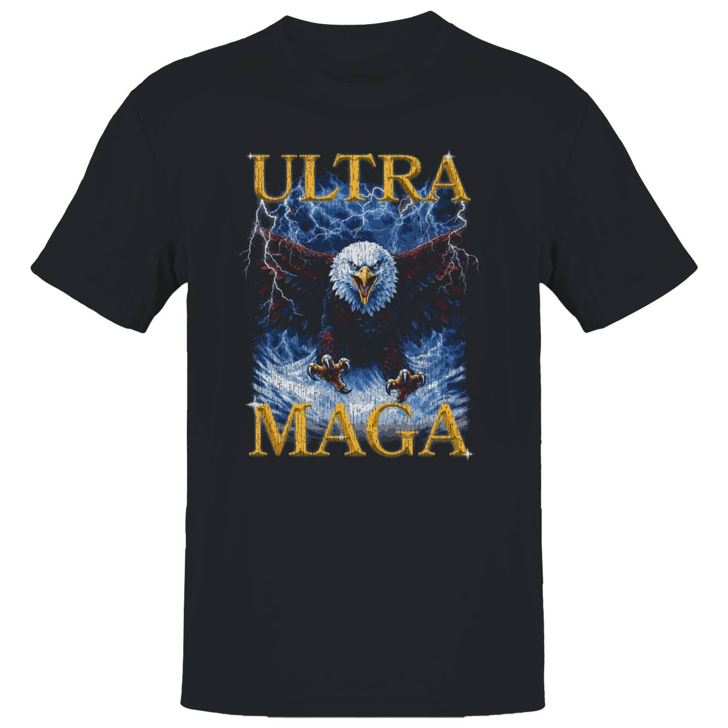 Ultra Maga Bald Eagle Men's - Adult & Kids T-Shirts, Sweatshirts & Hoodies apparel design preview 1