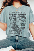 This Aint My First Rodeo Cowgirl Graphic - Adult & Kids T-Shirts, Sweatshirts & Hoodies apparel design preview 1