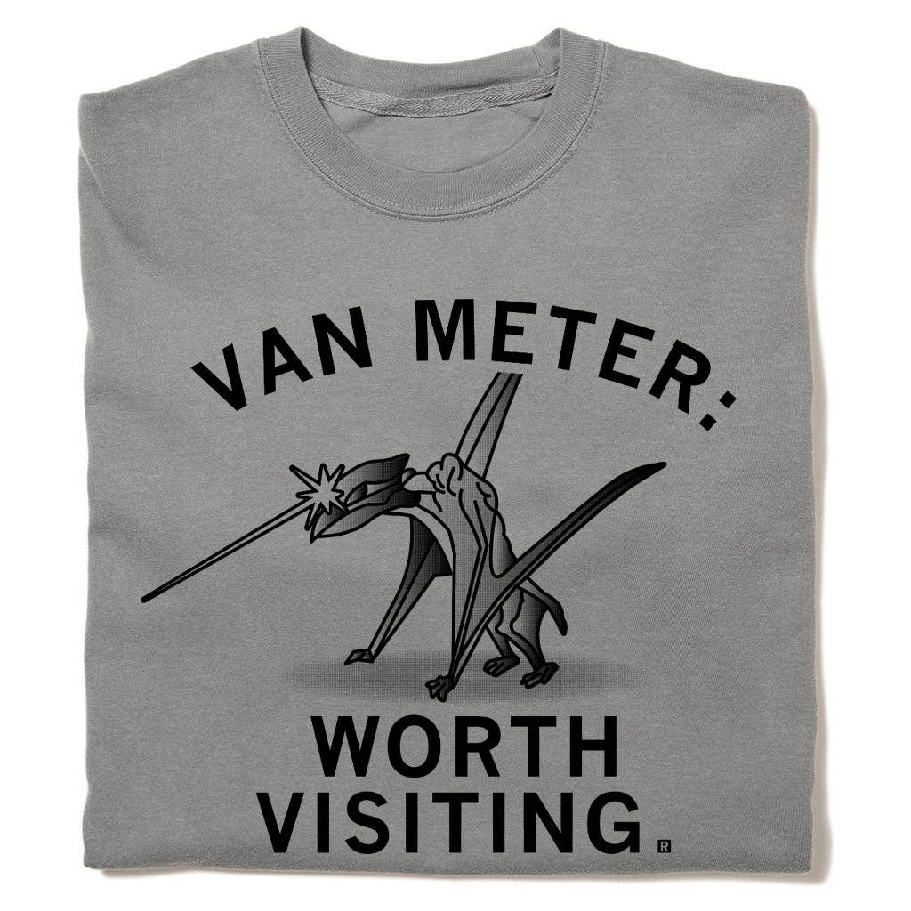 Van Meter: Worth Visiting Heavyweight - Adult & Kids T-Shirts, Sweatshirts & Hoodies apparel design preview 1