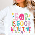 God Is Good All the Time Christian Gildan - Adult & Kids T-Shirts, Sweatshirts & Hoodies apparel design preview 1