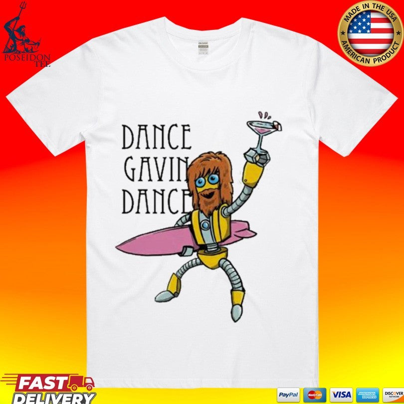 Dance Gavin Surf Robot - Adult & Kids T-Shirts, Sweatshirts & Hoodies apparel design preview 1