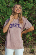 Coastal Mineral Washed Graphic Top - Adult & Kids T-Shirts, Sweatshirts & Hoodies apparel design preview 1